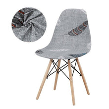 Load image into Gallery viewer, Dining Chair Cover Lounge Armless Chair Protector Stretchable Slipcovers for Dining Room Living Room Seat Cover For Shell Chair Washable Removable Armless Shell Chair Cover And Home Hotel Slipcover Seat Case