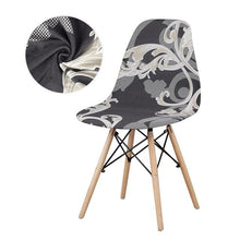 Load image into Gallery viewer, Dining Chair Cover Lounge Armless Chair Protector Stretchable Slipcovers for Dining Room Living Room Seat Cover For Shell Chair Washable Removable Armless Shell Chair Cover And Home Hotel Slipcover Seat Case