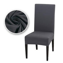 Load image into Gallery viewer, Dining Chair Covers Stretch Chair Covers Parsons Chair Slipcover Removable Anti Dirty Seat Chair Cover Spandex Kitchen Cover for Banquet Wedding Dinner Restaurant house