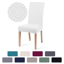 将图片加载到图库查看器,Dining Room Chair Cover Spandex Elastic Stretch Slipcover for Chairs Kitchen Hotel And Anti dirty Washable Removable Armless Shell Chair Cover Dining Room Chair Slipcovers Dining Chair Covers Parsons Chair