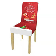 将图片加载到图库查看器,Dining Room Chair Protector Slipcovers Popular New Holiday Universal Size Christmas Printing Chair Cover Stretch Washable Detachable Seat Covers For Hotel Banquet Home Christmas Party