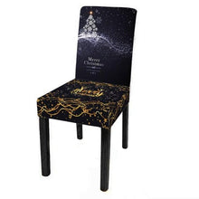 将图片加载到图库查看器,Dining Room Chair Protector Slipcovers Popular New Holiday Universal Size Christmas Printing Chair Cover Stretch Washable Detachable Seat Covers For Hotel Banquet Home Christmas Party