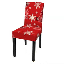 将图片加载到图库查看器,Dining Room Chair Protector Slipcovers Popular New Holiday Universal Size Christmas Printing Chair Cover Stretch Washable Detachable Seat Covers For Hotel Banquet Home Christmas Party