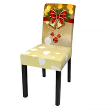 将图片加载到图库查看器,Dining Room Chair Protector Slipcovers Popular New Holiday Universal Size Christmas Printing Chair Cover Stretch Washable Detachable Seat Covers For Hotel Banquet Home Christmas Party