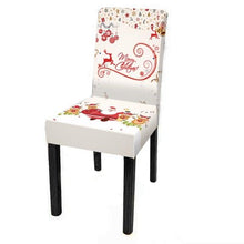 将图片加载到图库查看器,Dining Room Chair Protector Slipcovers Popular New Holiday Universal Size Christmas Printing Chair Cover Stretch Washable Detachable Seat Covers For Hotel Banquet Home Christmas Party