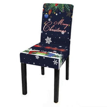 将图片加载到图库查看器,Dining Room Chair Protector Slipcovers Popular New Holiday Universal Size Christmas Printing Chair Cover Stretch Washable Detachable Seat Covers For Hotel Banquet Home Christmas Party