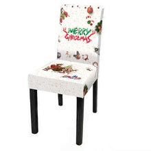 将图片加载到图库查看器,Dining Room Chair Protector Slipcovers Popular New Holiday Universal Size Christmas Printing Chair Cover Stretch Washable Detachable Seat Covers For Hotel Banquet Home Christmas Party