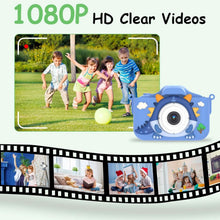 Load image into Gallery viewer, Dinosaur Kids Selfie 48MP 1080P HD Cartoon Digital Camera
