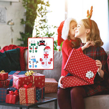 Load image into Gallery viewer, DIY Felt Christmas Hanging Decorations Kits with 54 Piece Detachable Ornaments