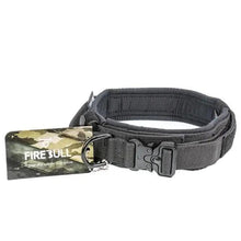 将图片加载到图库查看器,Dog Collar Leash Adjustable Military Nylon Rope Dog Collar Leash Set Adjustable Dog Collars for Medium Large Dogs Durable Pet Collar Nylon Big Dog Collar Training for Medium Large Dogs Accessories