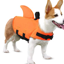 Load image into Gallery viewer, Dog Swimsuit with Shark Fin