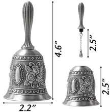 Load image into Gallery viewer, DomeStar Hand Bell Call Bell Brass Wedding Bells
