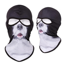 Load image into Gallery viewer, Double Eye Hole Animal Head Hat Horror Role-Playing Full Face Mask Riding Hunting Balaclava Sweat-Absorbent And Breathable Scarf Dustproof Headgear Unisex Cycling Equipment Racing Breather Mask Tactical Airsoft Cap Scarf Mask Ski Hat Spring Summer For Men