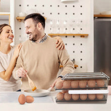 Load image into Gallery viewer, Double Layer Egg Storage for Refrigerator