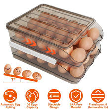 Load image into Gallery viewer, Double Layer Egg Storage for Refrigerator