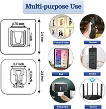 Load image into Gallery viewer, Double-Sided Adhesive Wall Hooks Hanger Strong Transparent Hooks Suction Cup Sucker Wall Storage Holder For Kitchen Bath Bathroom Kitchen Heavy Duty Self Adhesive Hooks