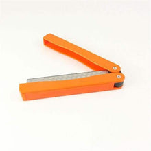 Load image into Gallery viewer, Double Sided Folded Pocket Sharpener Diamond Knife Sharpening Outdoor