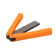 Load image into Gallery viewer, Double Sided Folded Pocket Sharpener Diamond Knife Sharpening Outdoor