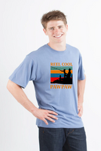 Load image into Gallery viewer, Real Cool Pawpaw Men's Bamboo Viscose/Organic Cotton Short Sleeve Printed T-Shirt