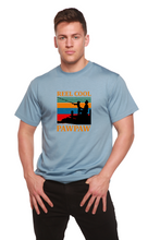 Load image into Gallery viewer, Real Cool Pawpaw Men's Bamboo Viscose/Organic Cotton Short Sleeve Printed T-Shirt