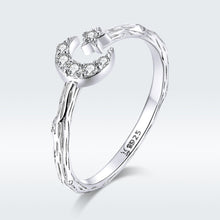将图片加载到图库查看器,925 Sterling Silver Custom Ring with Pavé Setting CZ