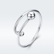 Load image into Gallery viewer, 925 Sterling Silver Rings 0.4cm Width for Women
