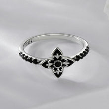 Load image into Gallery viewer, 925 Sterling Silver Enamel 0.9x1.0cm Pendant Rings for Women