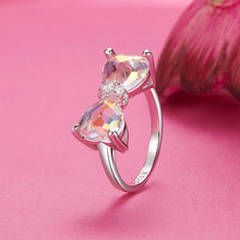 将图片加载到图库查看器,925 Sterling Silver 6.0 Size Pavé Setting CZ Ring for Women