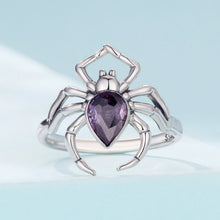 Load image into Gallery viewer, 925 Sterling Silver Pavé Setting CZ Ring for Women Size 6.0