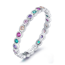 将图片加载到图库查看器,925 Sterling Silver CZ Pavé Setting Ring Size 6.0 for Women