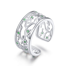 将图片加载到图库查看器,S925 Sterling Silver Pavé Setting CZ Ring
