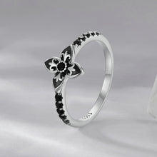 Load image into Gallery viewer, 925 Sterling Silver Enamel 0.9x1.0cm Pendant Rings for Women