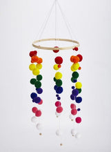 Load image into Gallery viewer, Dream Catcher Decoration Home Wind Chime Bed Bell Children's Girls Room Decor Newborn Baby Bed Bell Dream Catcher String Pendant Kids Room Decoration Wooden Wind Chime Bed Bell Nursery Crib Bed Bell Baby Bedroom Ceiling Woven Beads Wind Chime