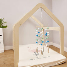 Load image into Gallery viewer, Dream Catcher Decoration Home Wind Chime Bed Bell Children's Girls Room Decor Newborn Baby Bed Bell Dream Catcher String Pendant Kids Room Decoration Wooden Wind Chime Bed Bell Nursery Crib Bed Bell Baby Bedroom Ceiling Woven Beads Wind Chime