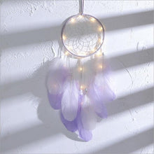 Load image into Gallery viewer, Dream Catcher Led Handmade Dream-catcher Traditional Feather Hanging Home Wall Decoration Night Dream Catchers Decor Ornament Wall Hanging Wind Chimes For Home Room Decoration