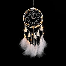 Load image into Gallery viewer, Dream Catcher Led Handmade Dream-catcher Traditional Feather Hanging Home Wall Decoration Night Dream Catchers Decor Ornament Wall Hanging Wind Chimes For Home Room Decoration