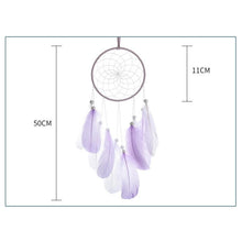 Load image into Gallery viewer, Dream Catcher Led Handmade Dream-catcher Traditional Feather Hanging Home Wall Decoration Night Dream Catchers Decor Ornament Wall Hanging Wind Chimes For Home Room Decoration