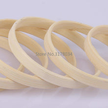 将图片加载到图库查看器,Dream Catcher Ring Round Bamboo Circle Embroidery Hoop Set Bamboo Circle Cross Stitch Hoop Ring Wind Chime DIY Hanging Accessories Wedding Wreath Decor Wall Crafts For Embroidery & Cross Stitch