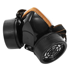 Load image into Gallery viewer, Dual Filter Cartridge Respirator Mask with Goggles