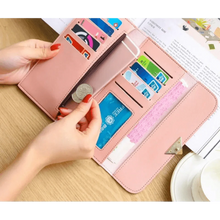 Load image into Gallery viewer, Durable Purses Luxury Love Heart Wallets For Ladies And Girls Smart Money Pocket, Card Holder Female Wallets And Phone Clutch Bag