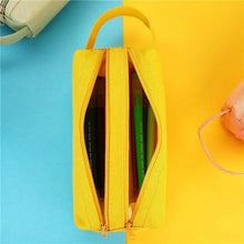 Load image into Gallery viewer, Durable Simple Large Capacity School Stationery Double Layer Case Students Unique Design High Quality Office Handbag Pencil Case