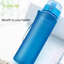 将图片加载到图库查看器,Durable Sports Cup Couple Water Cup Plastic Portable Drink Bottle Tarvel Outdoor Rope Water Bottle Juice Milk Cup Kitchen Water Cup