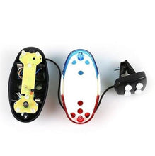 将图片加载到图库查看器,Durable Waterproof Multifunction Cycle Lamp 4 Loud Siren Sound Trumpet Police 6 LED Light Electronic Siren Bike Bell Battery Bike Bicycle Police Strobe Blue Red Bicycle Safety Light Loud Siren Sound Cycling Horn Bells