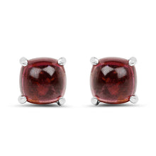 Load image into Gallery viewer, 2.60 Carat Genuine Pink Topaz .925 Sterling Silver Earrings