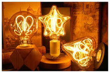 Load image into Gallery viewer, E14 E27 Retro LED Spiral Filament Light Bulb 4W 220V C35 G45 A60 T45 ST64 T185 T225 G80 G95 G125 Vintage Edison Lamp Vintage Filament Light Bulbs Globe Round