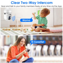 Load image into Gallery viewer, E27 WiFi Bulb Camera 1080P FHD WiFi IP Pan Tilt Security Surveillance Camera