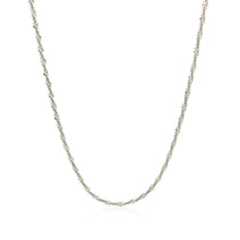 Load image into Gallery viewer, Sterling Silver 1.5mm Adjustable Sparkle Chain