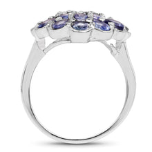 Load image into Gallery viewer, 2.70 Carat Genuine Tanzanite .925 Sterling Silver Ring