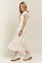 Load image into Gallery viewer, New Summer Smocked Floral Ruffled Hem Cami Dress β Feminine, Charming, Playful, Perfect for Warm Weather and Casual Outings