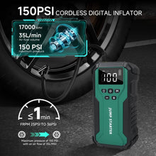 将图片加载到图库查看器,7-in-1 Emergency Car Power Supply Starter & Air Pump